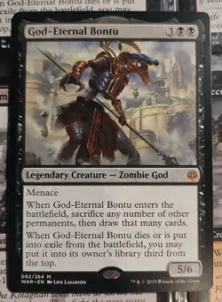 MTG God-Eternal Bontu GETH Tormod ZOMBIES Tribal Commander EDH 100 Card Deck - Image 2