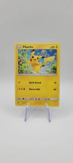 Pokemon TCG: Pikachu Hidden Fates 19/68 Regular Common Card NM - Image 1