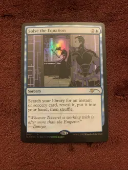 Solve The Equation Secret Lair Drop Foil Card 1022 Series NM MTG Magic Unplayed - Image 1