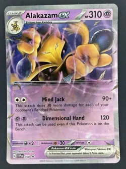 Alakazam ex 050 Sv: Scarlet & Violet Promo Cards Holo - Image 2