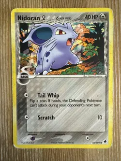 Nidoran 56/101 Common Female Delta Species Pokemon Card Non Holo 2006 HP - Image 1