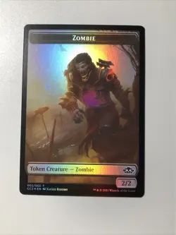 NM Snake Zombie Double-Sided Token Foil Commander Collection (Check Pics) MTG - Image 3