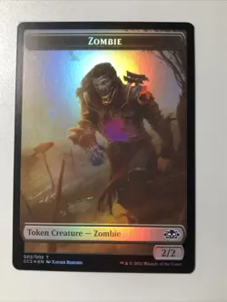 NM Snake Zombie Double-Sided Token Foil Commander Collection (Check Pics) MTG - Image 4