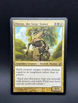MTG Doran, the Siege Tower R Lorwyn #247 - Image 1