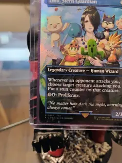 Lulu, Stern Guardian MTG (Borderless) (Chocobo Track Foil) FINAL FANTASY 0467 - Image 3