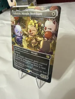 Stiltzkin, Moogle Merchant (Borderless) (Chocobo Track Foil) Final Fantasy Foil - Image 1