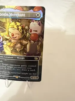 Stiltzkin, Moogle Merchant (Borderless) (Chocobo Track Foil) Final Fantasy Foil - Image 4