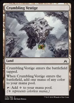 Crumbling Vestige NM, English MTG Oath of the Gatewatch - Image 1