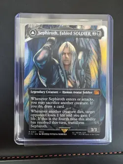 Sephiroth Fabled Soldier 0317 Final Fantasy Borderless Alt Art - Image 1