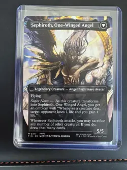Sephiroth Fabled Soldier 0317 Final Fantasy Borderless Alt Art - Image 2