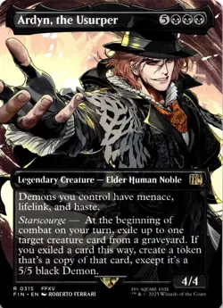 MTG Ardyn, the Usurper (0315) (Borderless) NON-FOIL NM 315 FINAL FANTASY fresh - Image 1