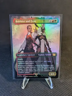 Balthier and Fran (0319) (Borderless) Final Fantasy Foil - Image 1