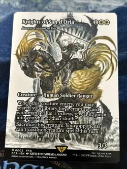Knights of San d'Oria - Ranger-Captain of Eos (Showcase) Final Fantasy NM-M 0002 - Image 1