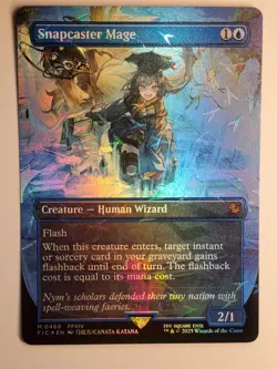Snapcaster Mage - Chocobo Track Foil Borderless Final Fantasy MTG NM - Image 1