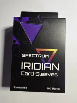 Spectrum Iridian Matte Sleeves Standard Size Magic Pokemon 100 Ct Purple - Image 1
