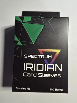 Spectrum Iridian Matte Sleeves Standard Size Magic Pokemon 100 Ct Green - Image 1