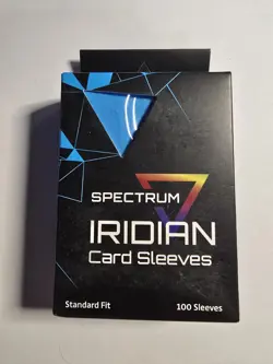 Spectrum Iridian Matte Sleeves Standard Size Magic Pokemon 100 Ct Blue - Image 1
