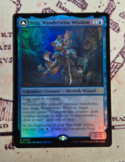 MTG Foil Sygg, Wanderwine Wisdom Lorwyn Eclipsed Magic the Gathering NM - Image 1