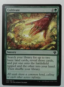 Cultivate *Common* Magic MtG x1 Commander 2020 - Image 1