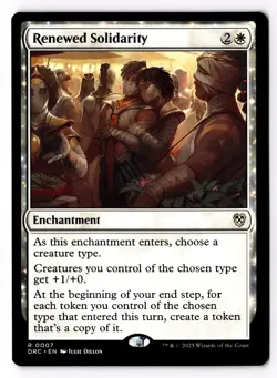 Renewed Solidarity 7 Commander: Aetherdrift Normal NM - Image 1