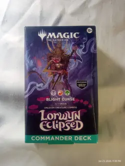 MTG Lorwyn Eclipsed Blight Curse Commander Deck - Sealed - Auntie Ool - Image 1