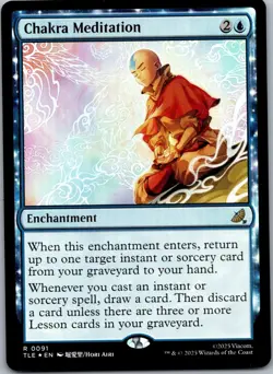Chakra Meditation Foil Avatar: The Last Airbender: Eternal-Legal 91 NM - Image 1