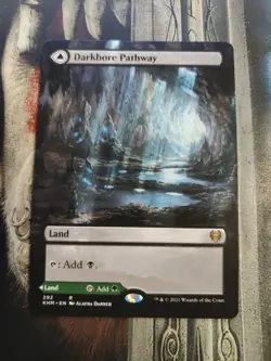 Darkbore Pathway (Borderless) Kaldheim Regular - Image 1