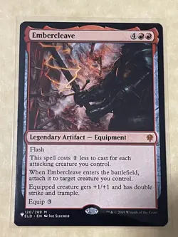 Magic: The Gathering Embercleave The List Reprints Legendary Artifact Red Mythi. - Image 1