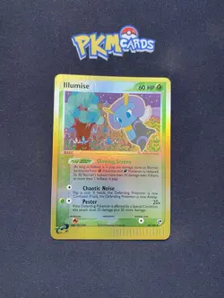 Pokemon TCG Illumise Sandstorm 38/100 Reverse Holo LP. - Image 1