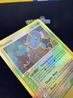 Pokemon TCG Illumise Sandstorm 38/100 Reverse Holo LP. - Image 2