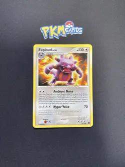 Pokemon TCG Exploud Great Encounters 17/106 Regular Rare MP. - Image 1