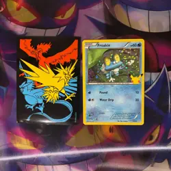2021 Pokemon 25th Anniversary Mcdonalds Promo Holo Froakie 22/25 - Image 3