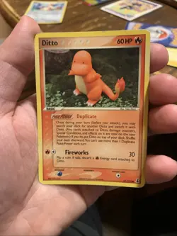 Ditto (Charmander) - 61/113 Delta Species Common Pokemon - LP - Image 1