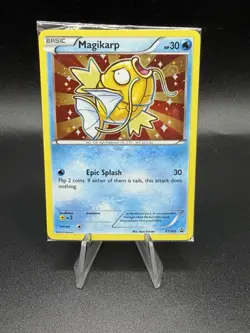 Pokemon Golden Shiny Magikarp XY 143 Black Star Promo Holo Factory Sealed CN3 - Image 3