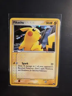 2006 Pokemon POP Series 4 Pikachu Holo #13/17 HP/D - Image 1