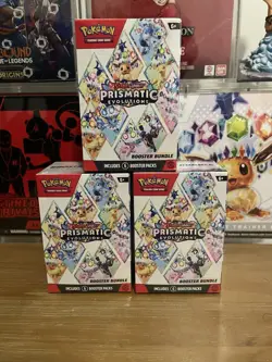 Pokemon TCG Prismatic Evolutions Booster Bundle - New & Sealed - BUNDLE OF X3 - Image 1