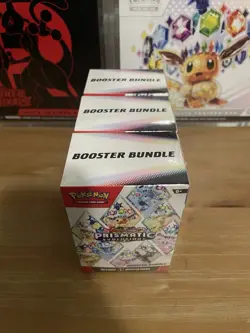 Pokemon TCG Prismatic Evolutions Booster Bundle - New & Sealed - BUNDLE OF X3 - Image 4
