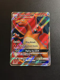 Charizard GX SM60 Pokemon TCG Sun & Moon Black Star Promo Ultra Rare NM - Image 1