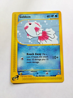 Pokemon TCG Goldeen Aquapolis 78/147 Regular Common - Uncirculated - Image 1