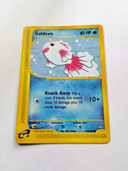 Pokemon TCG Goldeen Aquapolis 78/147 Regular Common - Uncirculated - Image 2