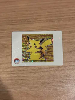Pokemon Pocket Monsters Vending Prism Sticker #359 Pikachu - Image 1