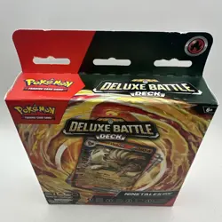 New Pokemon TCG Ninetales ex Deluxe Battle Deck - Image 3