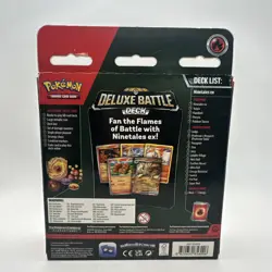 New Pokemon TCG Ninetales ex Deluxe Battle Deck - Image 5