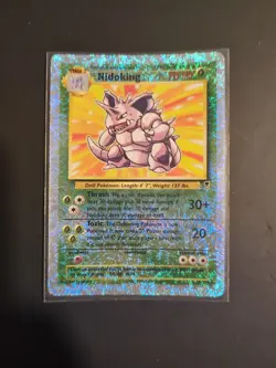 Pokemon TCG Nidoking Reverse Holo Legendary Collection 031/110 - Image 1