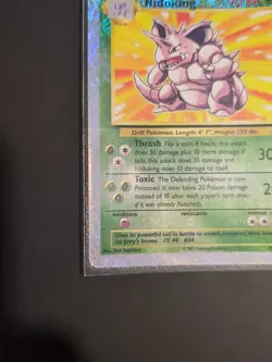 Pokemon TCG Nidoking Reverse Holo Legendary Collection 031/110 - Image 3
