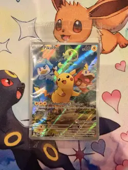 SEALED Pikachu SVP 027 Black Star Pokemon Center Exclusive Promo - Image 2