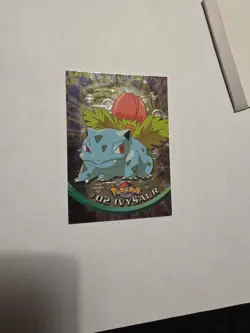 Ivysaur #2 Pokemon 2000 Topps Chrome - Series 1 Holo - LightlyPlayed (LP) - Image 3