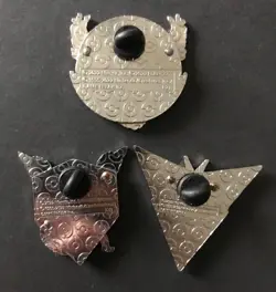 3 X Pokemon Pin Badge Mystic Valour Instinct GO Moltres Zapdos Articuno 2021 - Image 2