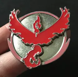 3 X Pokemon Pin Badge Mystic Valour Instinct GO Moltres Zapdos Articuno 2021 - Image 3