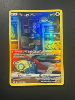 Dunsparce 2023 Sword & Shield Crown Zenith GG23/GG70 Ultra Rare Pokemon - Image 1
